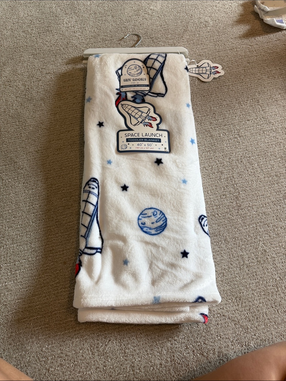 Space theme Toddler Blanket
